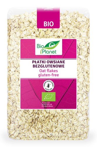13332PŁATKI OWSIANE BEZGLUTENOWE BIO 1 kg - BIO PLANET-1