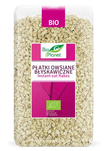 12630PŁATKI OWSIANE BŁYSKAWICZNE BIO 600 g - BIO PLANET-1