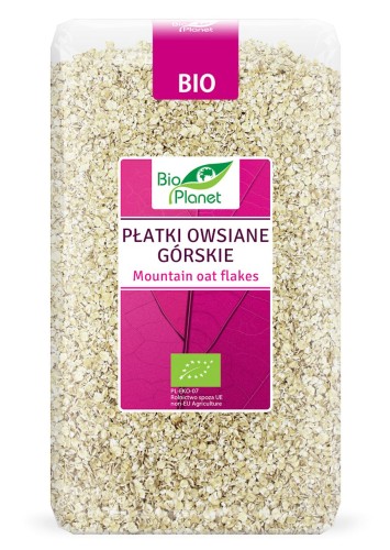 12631PŁATKI OWSIANE GÓRSKIE BIO 600 g - BIO PLANET-1