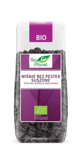 Wiśnie bez pestek suszone bio 100 g - bio planet