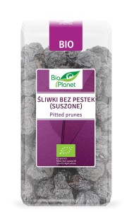 Śliwki bez pestek suszone bio 400 g - bio planet