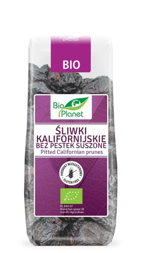 8180ŚLIWKI KALIFORNIJSKIE SUSZONE BEZGLUTENOWE BIO 200 g - BIO PLANET-1