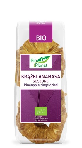 14454KRĄŻKI ANANASA SUSZONE BIO 100 g - BIO PLANET-1