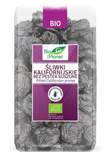 8193ŚLIWKI KALIFORNIJSKIE SUSZONE BEZGLUTENOWE BIO 1 kg - BIO PLANET-1