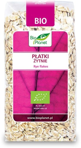 9912PŁATKI ŻYTNIE BIO 300 g - BIO PLANET-1