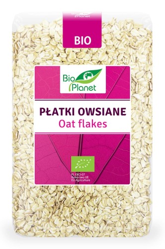 9588PŁATKI OWSIANE BIO 1 kg - BIO PLANET-1