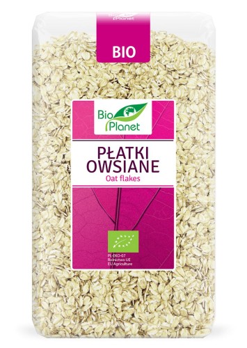 12298PŁATKI OWSIANE BIO 600 g - BIO PLANET-1