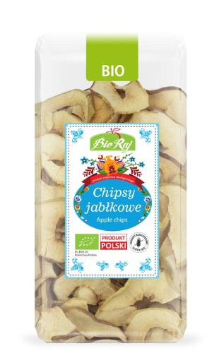 8270CHIPSY JABŁKOWE BEZGLUTENOWE BIO 50 g - BIO RAJ-1