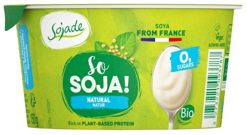 20481PRODUKT SOJOWY NATURALNY BEZ CUKRU BEZGLUTENOWY BIO 150 g - SOJADE-1