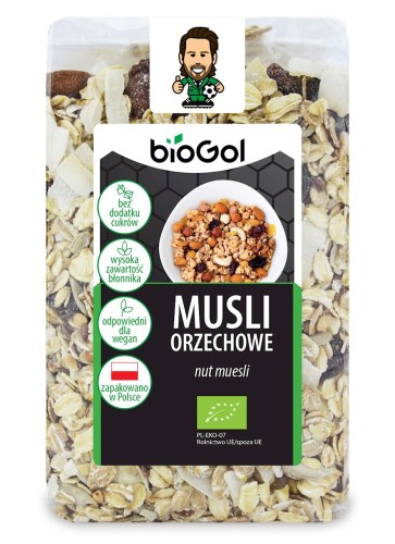 17153MUSLI ORZECHOWE BIO 300 g - BIOGOL-1