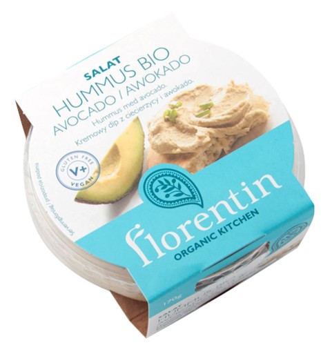 9545HUMMUS Z AWOKADO BEZGLUTENOWY BIO 170 g - FLORENTIN-1