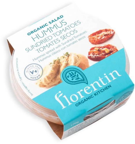 9547HUMMUS Z SUSZONYMI POMIDORAMI BEZGLUTENOWY BIO 170 g - FLORENTIN-1