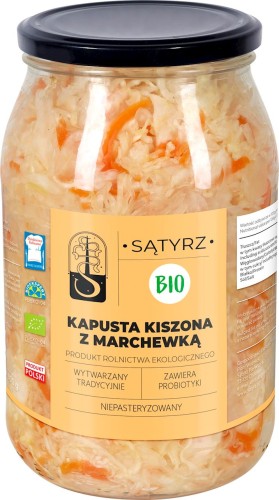 9036KAPUSTA KISZONA Z MARCHEWKĄ BIO 800 g - SĄTYRZ-1