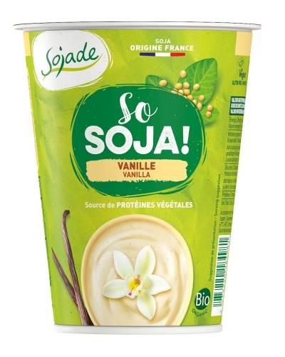 14065DESER SOJOWY WANILIOWY BEZGLUTENOWY BIO 400 g - SOJADE-1