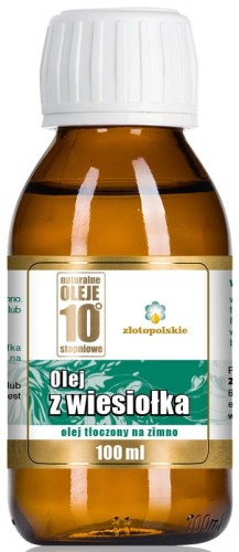 24811OLEJ Z WIESIOŁKA TŁOCZONY NA ZIMNO 100 ml - ZŁOTO POLSKIE-1