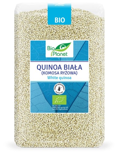 19581QUINOA BIAŁA (KOMOSA RYŻOWA) BEZGLUTENOWA BIO 2 kg - BIO PLANET-1