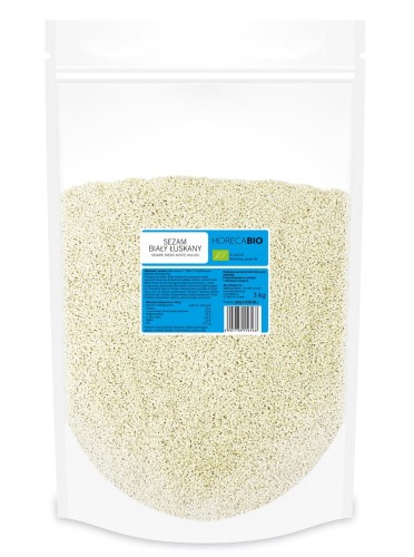 15386SEZAM BIAŁY ŁUSKANY BIO 3 kg - HORECA-1