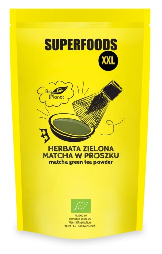 15383HERBATA ZIELONA MATCHA BIO 500 g - BIO PLANET-1