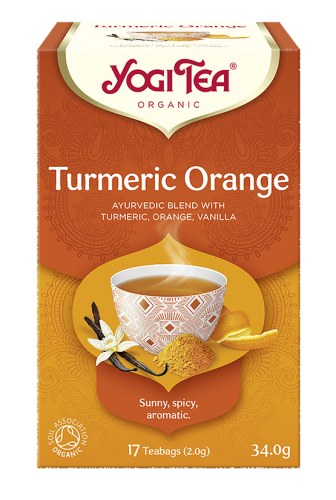 13594HERBATKA KURKUMA POMARAŃCZA (TURMERIC ORANGE) BIO (17 x 2 g) 34 g - YOGI TEA-1