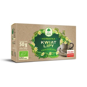 Herbatka z kwiatu lipy bio 25 x 2 g - dary natury