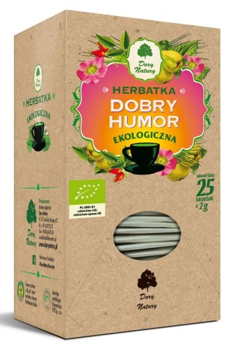 12653HERBATKA DOBRY HUMOR BIO (25 x 2 g) 50 g - DARY NATURY-1