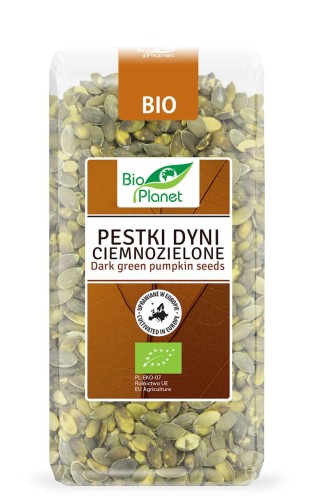 9238PESTKI DYNI CIEMNOZIELONE (UPRAWIANE W EUROPIE) BIO 350 g - BIO PLANET-1