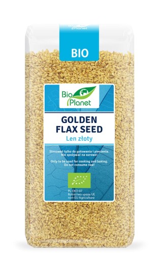 7464LEN ZŁOTY BIO 400 g - BIO PLANET-1