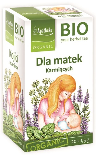 7697HERBATKA DLA MATEK KARMIĄCYCH BIO (20 x 1,5 g) 30 g - APOTHEKE-1