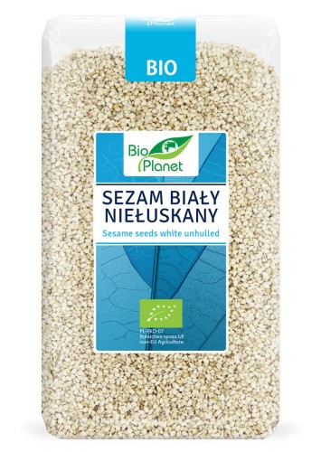 7440SEZAM BIAŁY NIEŁUSKANY BIO 1 kg - BIO PLANET-1