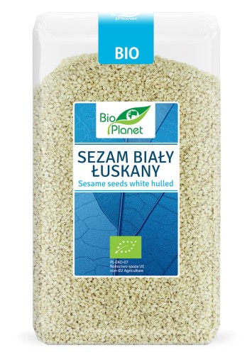 9240SEZAM BIAŁY ŁUSKANY BIO 1 kg - BIO PLANET-1