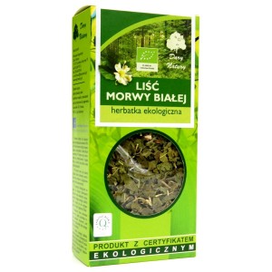 Herbatka liść morwy białej bio 50 g - dary natury