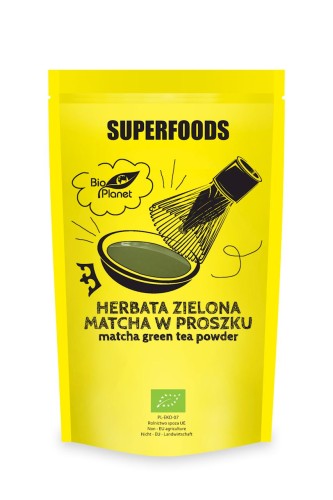 9585HERBATA ZIELONA MATCHA BIO 100 g - BIO PLANET-1