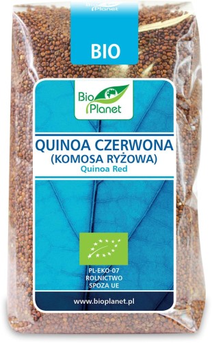 9117QUINOA CZERWONA (KOMOSA RYŻOWA) BIO 500 g - BIO PLANET-1
