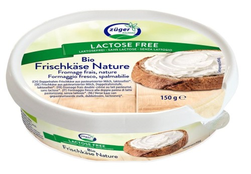 26485SEREK ŚMIETANKOWY O OBNIŻONEJ ZAWARTOŚCI LAKTOZY BIO 150 g - ZUGER-1