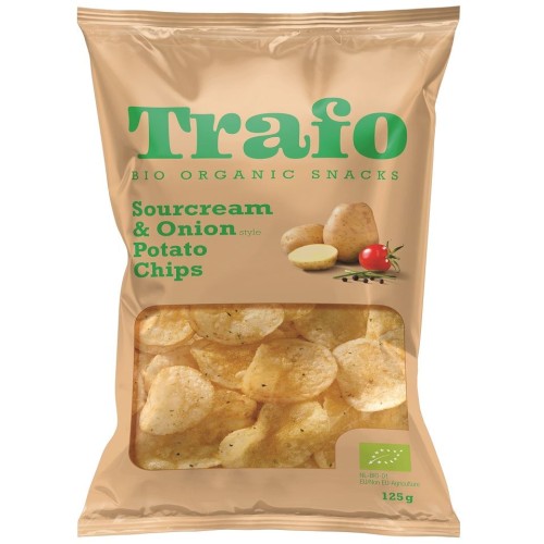 25983CHIPSY ZIEMNIACZANE O SMAKU ŚMIETANKOWO - CEBULOWYM BIO 125 g - TRAFO-1