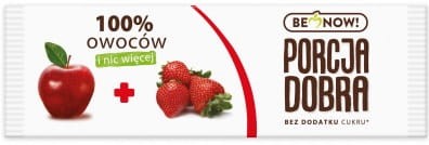 27446PRZEKĄSKA JABŁKOWO - TRUSKAWKOWA BEZ DODATKU CUKRU 16 g - PORCJA DOBRA-1