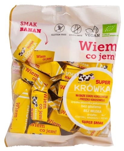15442KRÓWKI BANANOWE BEZMLECZNE BEZGLUTENOWE BIO 150 g - ME GUSTO (SUPER KRÓWKA)-1