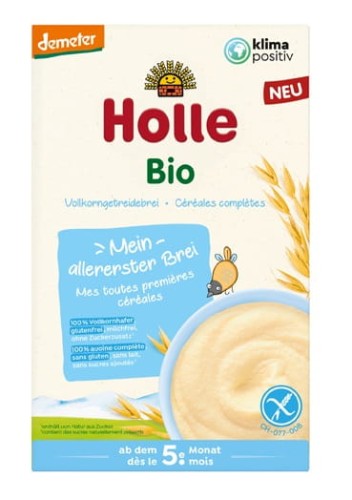 23949KASZKA OWSIANA PEŁNOZIARNISTA BEZ DODATKU CUKRÓW OD 5 MIESIĄCA DEMETER BIO 250 g - HOLLE-1