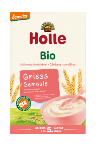 23957KASZKA MANNA PEŁNOZIARNISTA BEZ DODATKU CUKRÓW OD 5 MIESIĄCA DEMETER BIO 250 g - HOLLE-1