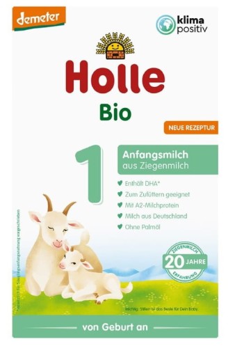 26906MLEKO POCZĄTKOWE KOZIE 1 DLA NIEMOWLĄT OD URODZENIA BIO 400 g - HOLLE-1