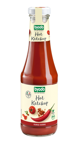 28169KETCHUP PIKANTNY BEZGLUTENOWY BIO 500 ml - BYODO-1