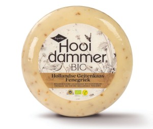 Kozi ser dojrzewający z kozieradką bio (około 4,5 kg) - hooidammer
