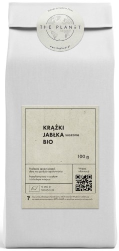 28597KRĄŻKI JABŁKA SUSZONE BEZGLUTENOWE BIO 100 g - THE PLANET-1