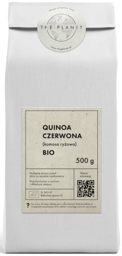 28632QUINOA CZERWONA (KOMOSA RYŻOWA) BIO 500 g - THE PLANET-1