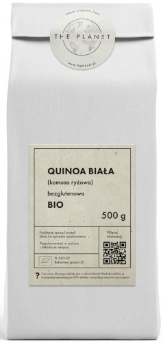 28638QUINOA BIAŁA (KOMOSA RYŻOWA) BEZGLUTENOWA BIO 500 g - THE PLANET-1