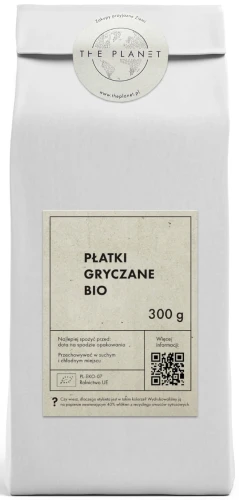28684PŁATKI GRYCZANE BIO 300 g - THE PLANET-1