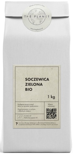 28688SOCZEWICA ZIELONA BIO 1 kg - THE PLANET-1
