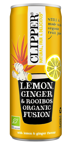 28722NAPÓJ OWOCOWY Z ROOIBOS O SMAKU IMBIR - CYTRYNA BIO 250 ml - CLIPPER-1