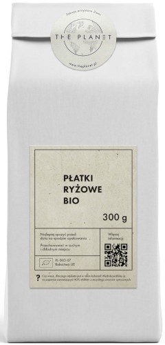 28863PŁATKI RYŻOWE BIO 300 g - THE PLANET-1