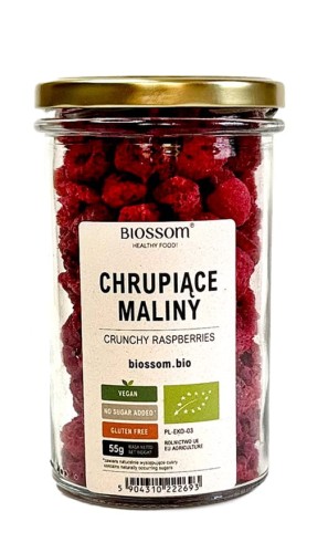 29062CHRUPIĄCA MALINA BEZGLUTENOWA BIO 55 g - BIOSSOM-1